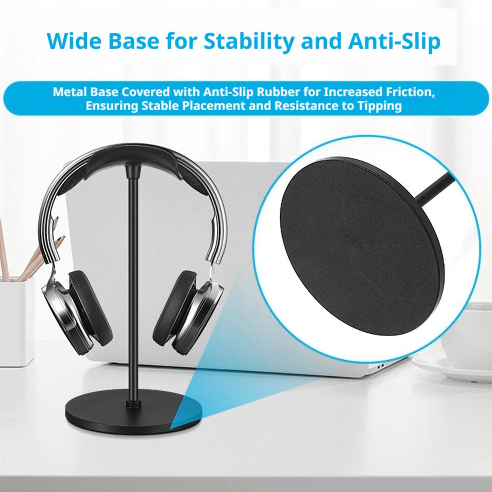 Desktop Headphone Stand  Curve - Headphone Stand Desk ulasan dan harga