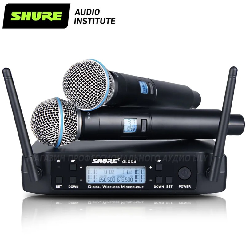 Shure GLXD4 BETA 58A Professio - Shure Mic Sm58 ulasan dan harga