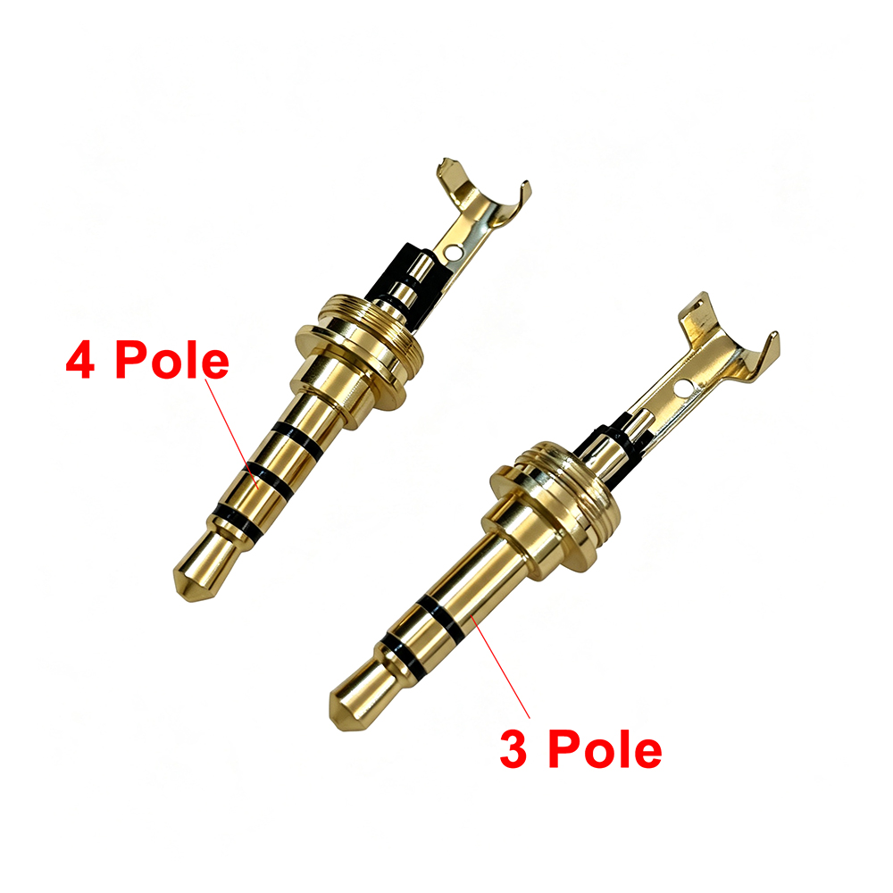 1pcs Gold Plated 3.5mm Jack Au - Audiophile Headphone Wired ulasan dan harga