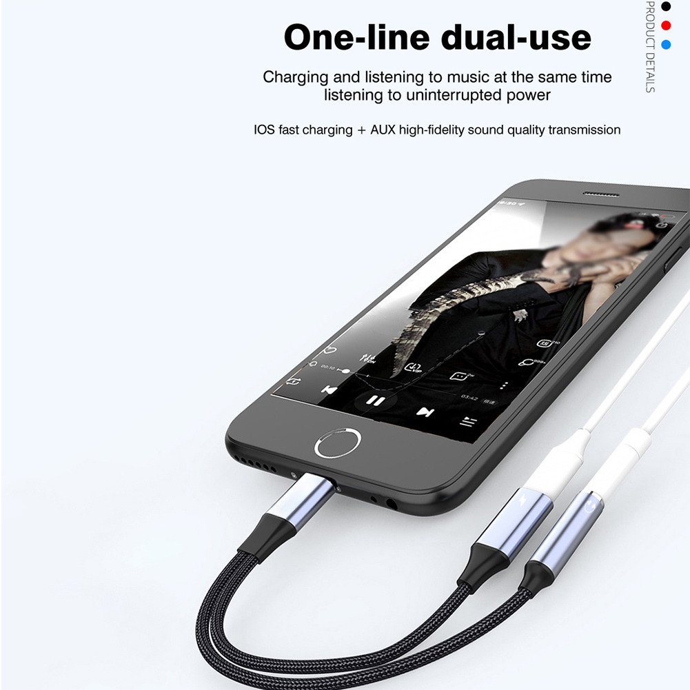 2 In 1 Type C to C 3.5mm Audio - Earphone Splitter Jack ulasan dan harga