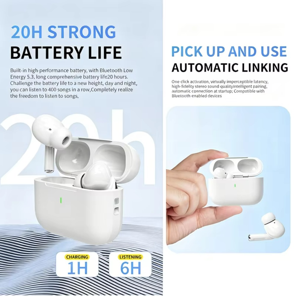 2028 New A7 Pro Bluetooth Head - Earbuds Charging Case ulasan dan harga