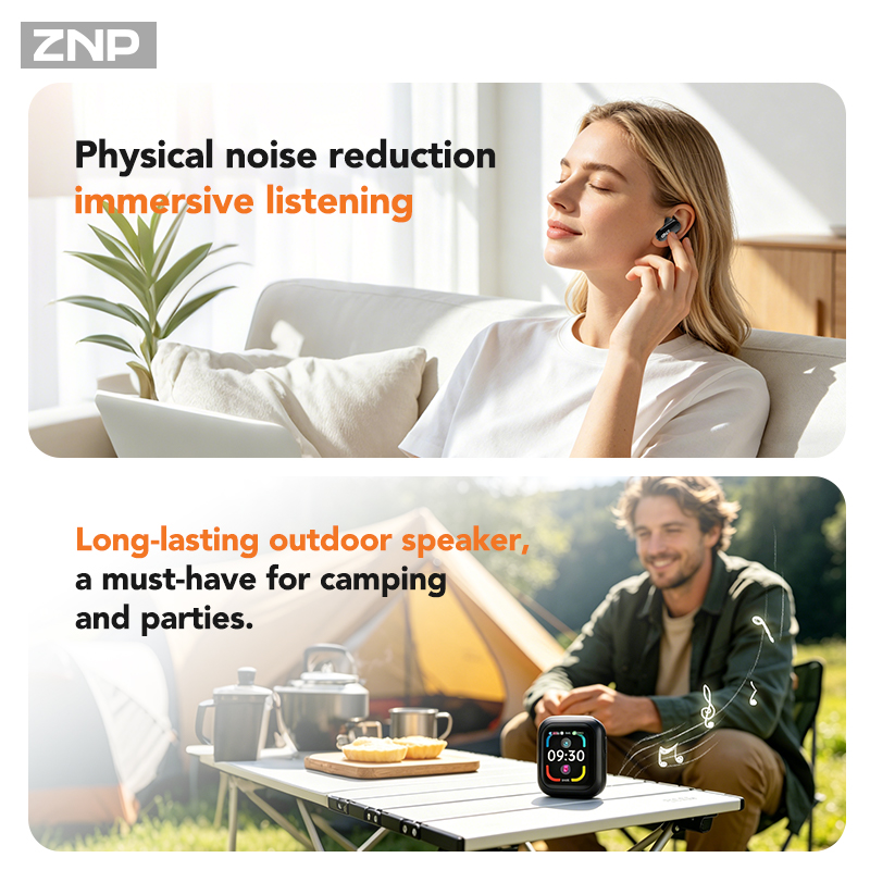 ZNP N04 TWS Wireless Earbuds W - Usb C Earphone ulasan dan harga
