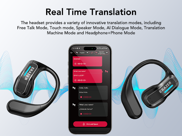 ERAZER X8 Real Time Translatio - Usb C Earphone ulasan dan harga