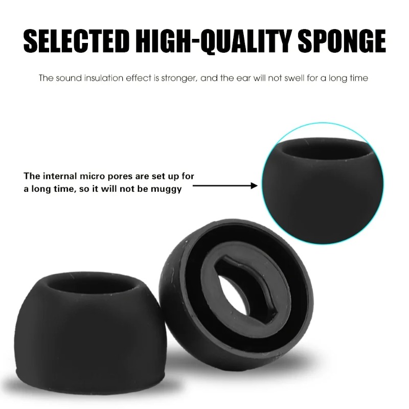 Silicone Ear Tips for Samsung  - Earphone Foam Tip ulasan dan harga