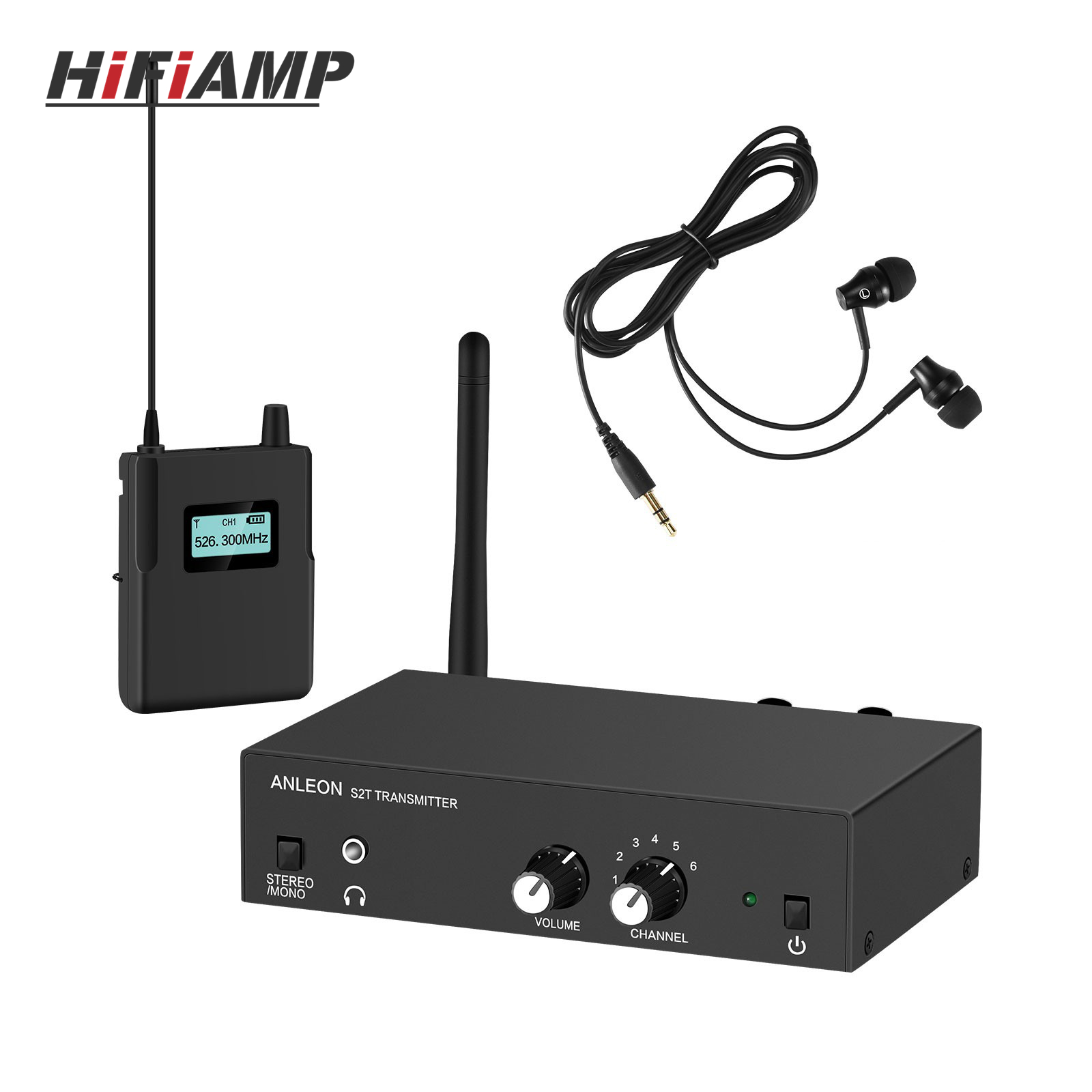 ANLEON S2 526-535MHz/561-568MH - In Ear Monitor Iem ulasan dan harga